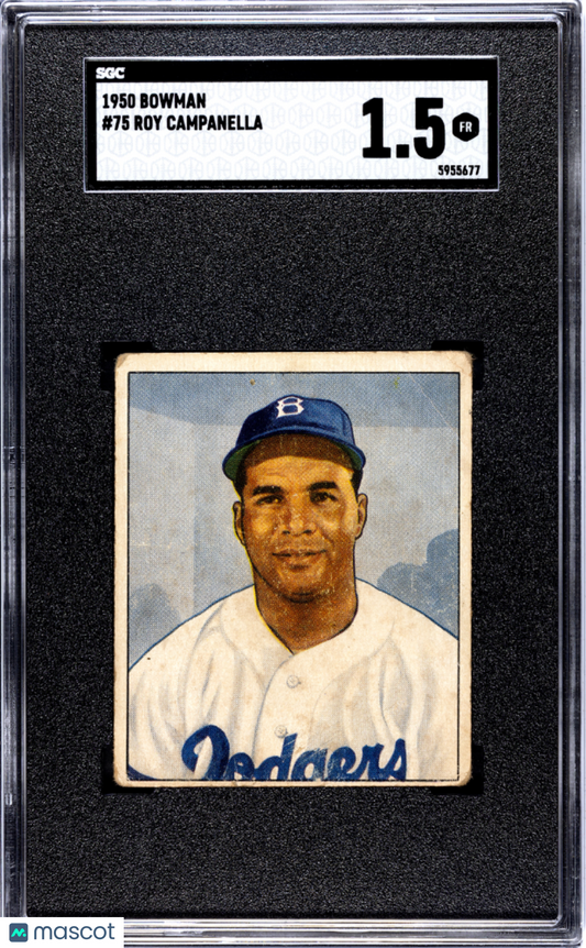 1950 Bowman Roy Campanella #75 SGC 1.5