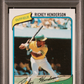 1980 Topps Rickey Henderson #482 PSA 5