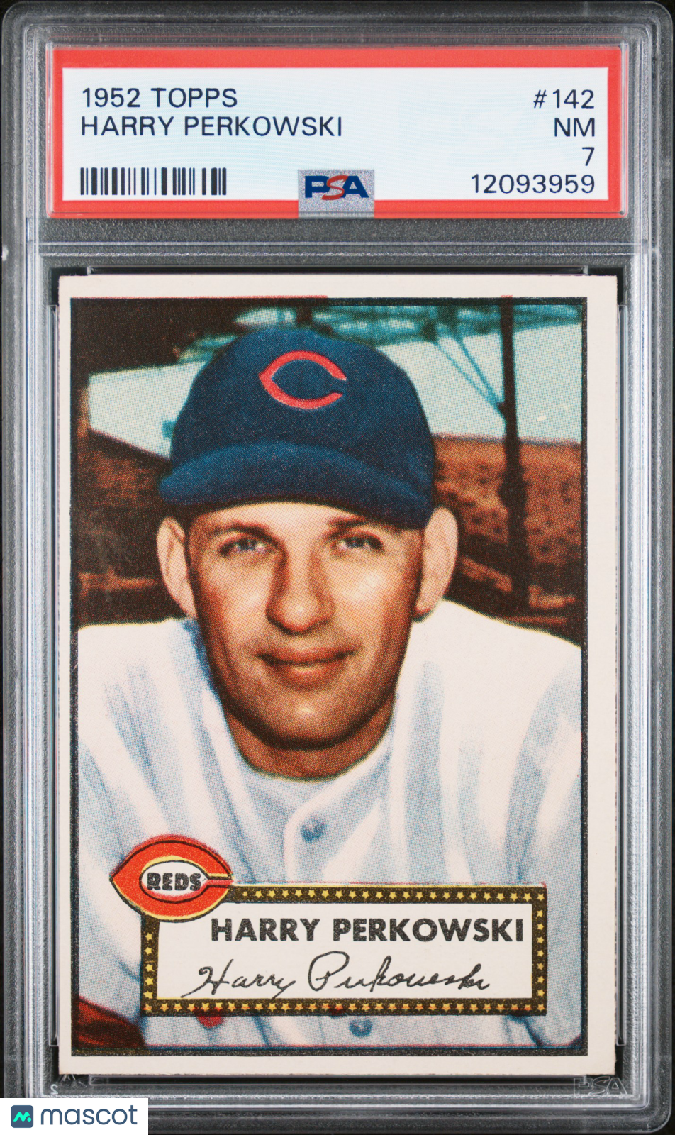 1952 Topps Harry Perkowski #142 PSA 7