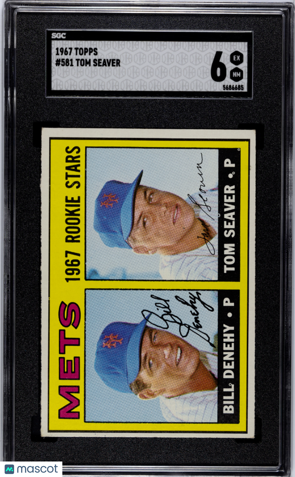1967 Topps Tom Seaver #581 SGC 6