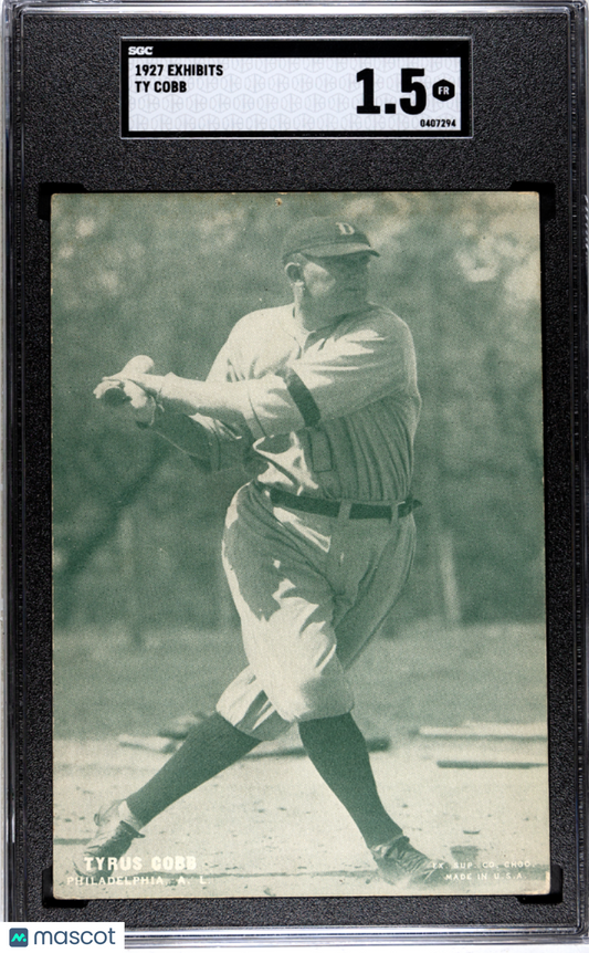 1927 Exhibits Ty Cobb SGC 1.5