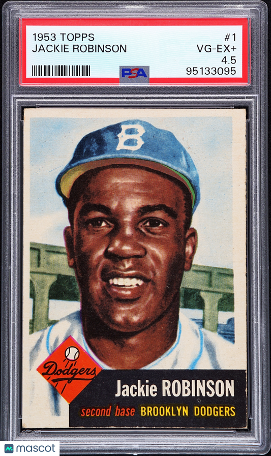 1953 Topps Jackie Robinson #1 PSA 4.5