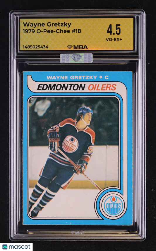 1979 O-Pee-Chee Wayne Gretzky #18 MBA 4.5 MBA Silver