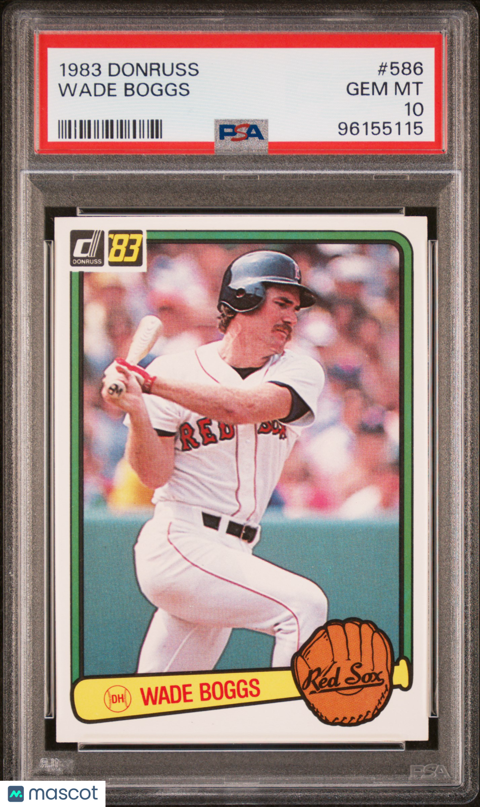 1983 Donruss Wade Boggs #586 PSA 10