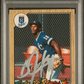 1987 Topps Tiffany Bo Jackson #170 Future Stars PSA 9 Auto 10