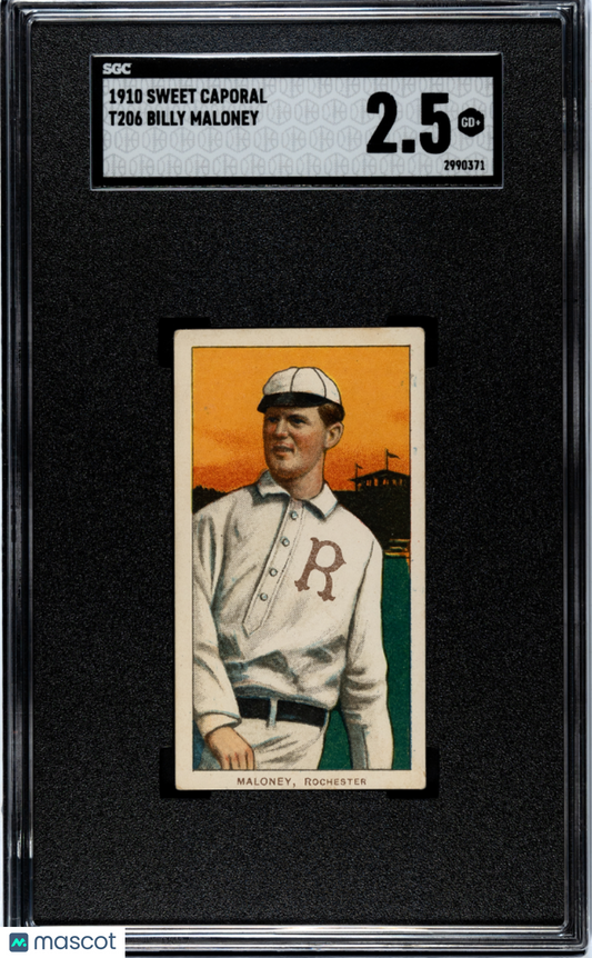 1910 Sweet Caporal (T206) Billy Maloney SGC 2.5