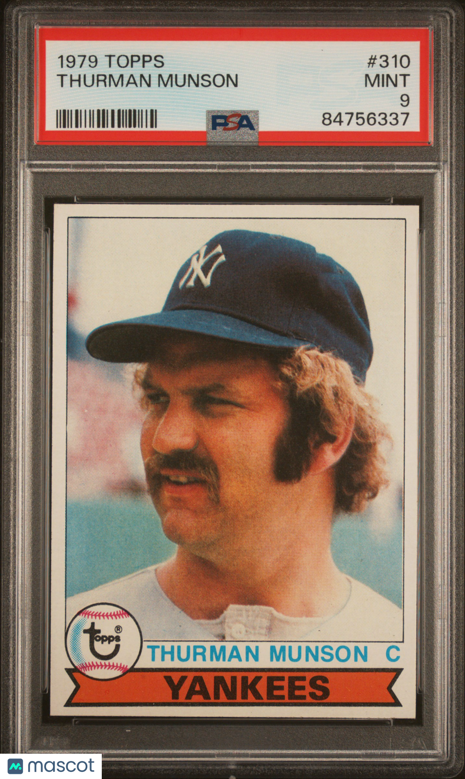 1979 Topps Thurman Munson #310 PSA 9