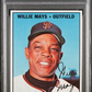1967 Topps Willie Mays #200 PSA 8