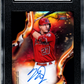 2021 Bowman's Best Mike Trout #HWDC-MT Heatwave Die Cut Autograph SGC 8.5 Auto 10