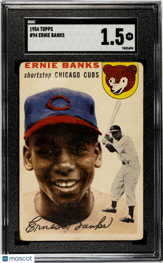1954 Topps Ernie Banks #94 SGC 1.5