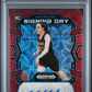2024 Panini Prizm Draft Picks Signing Day Caitlin Clark #SDCAI Red Scope PSA 10