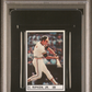 1982 All-Star Game Program Inserts-Hand Cut Cal Ripken JR. PSA 10