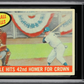 1959 Topps Mantle Hits 42nd Homer for Crown #461 MBA 3.5