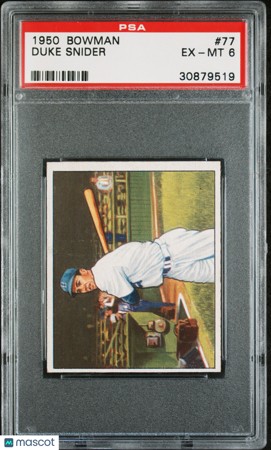 1950 Bowman Duke Snider #77 PSA 6