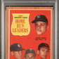 1962 Topps Al Home Run Leaders #53 PSA 4