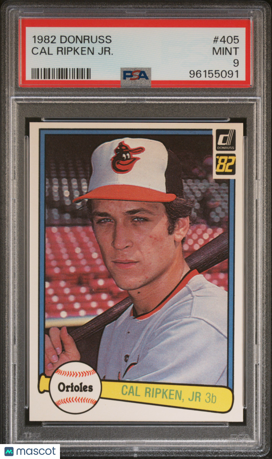 1982 Donruss Cal Ripken JR. #405 PSA 9