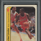 1986 Fleer Sticker Michael Jordan #8 PSA 9