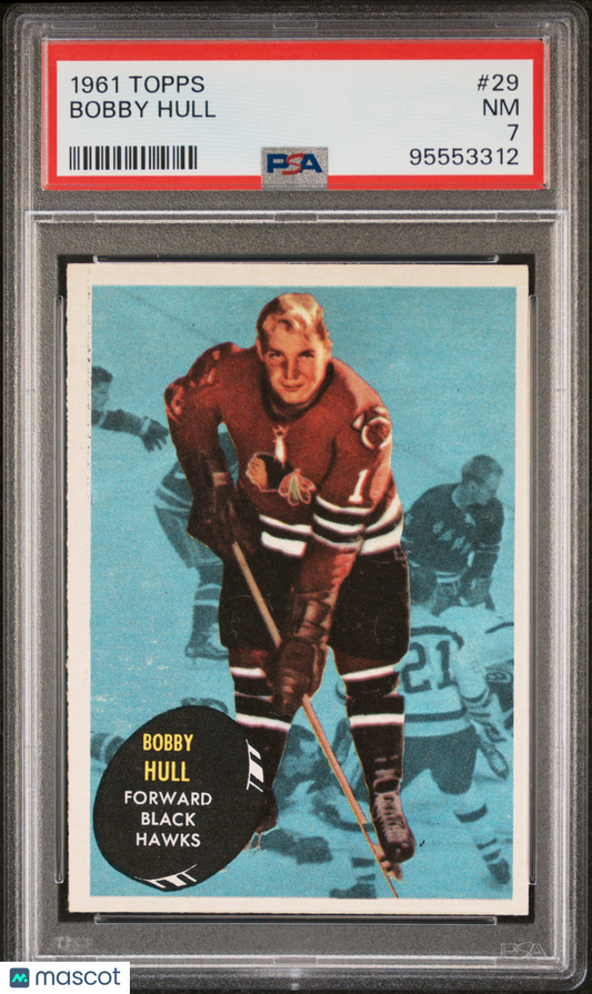 1961 Topps Bobby Hull #29 PSA 7