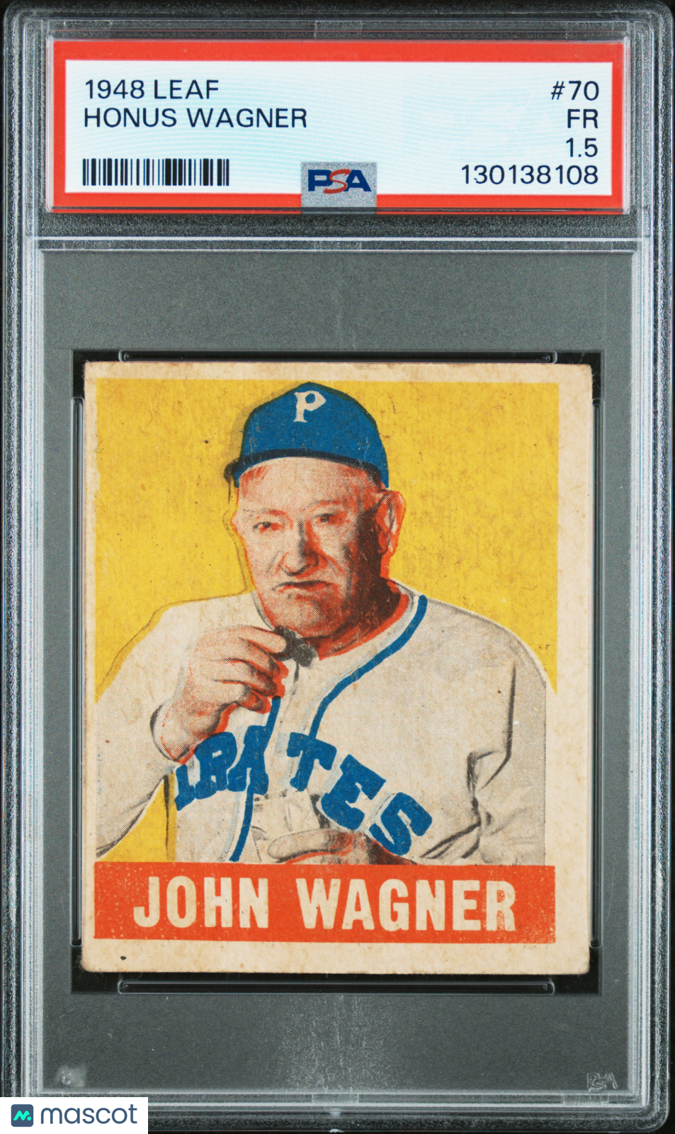 1948 Leaf Honus Wagner #70 PSA 1.5