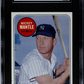 1969 Topps Mickey Mantle #500 White Letters SGC 6