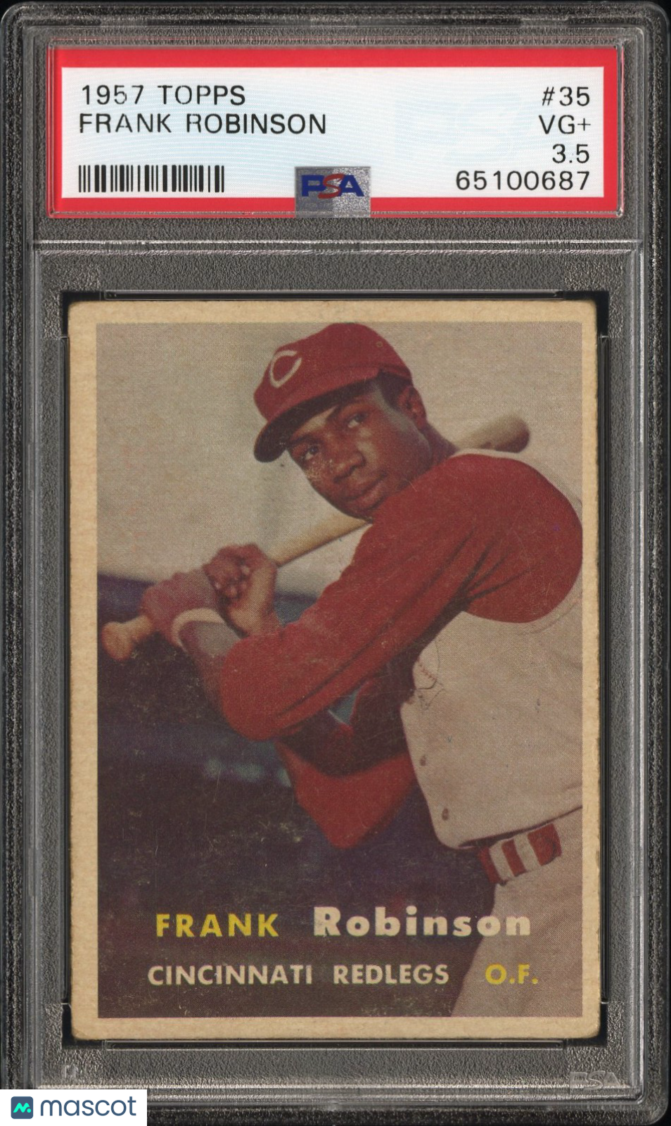 1957 Topps Frank Robinson #35 PSA 3.5