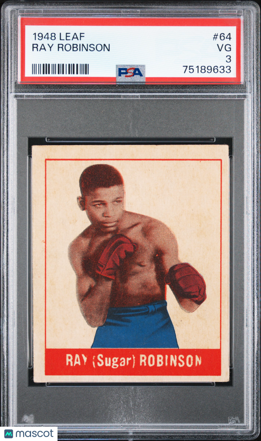 1948 Leaf Ray Robinson #64 PSA 3