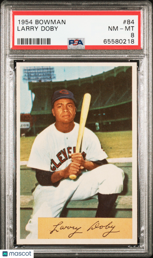 1954 Bowman Larry Doby #84 PSA 8