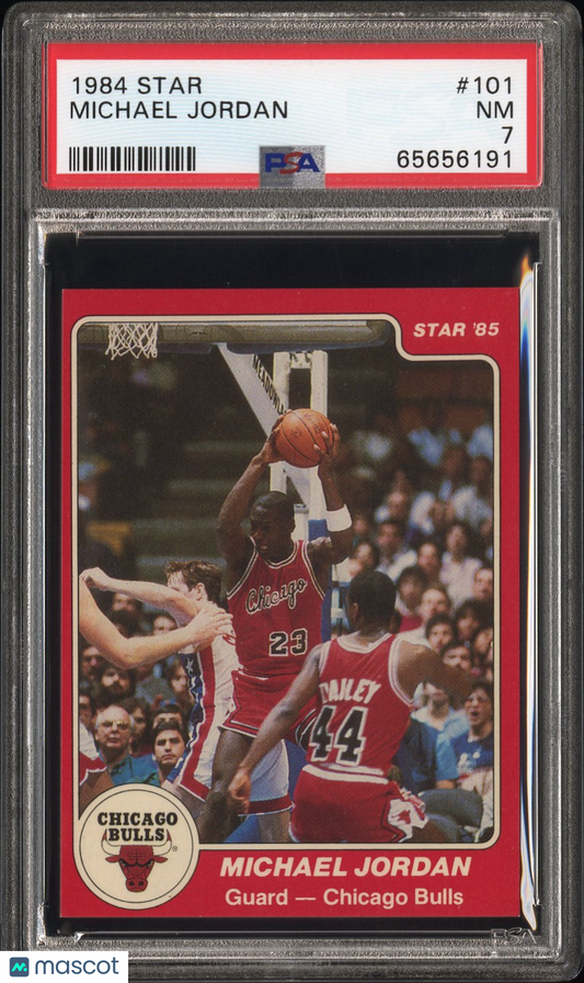 1984 Star Michael Jordan #101 PSA 7