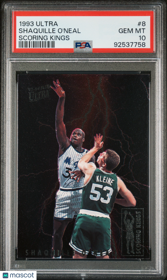 1993 Ultra Scoring Kings Shaquille O'Neal #8 PSA 10