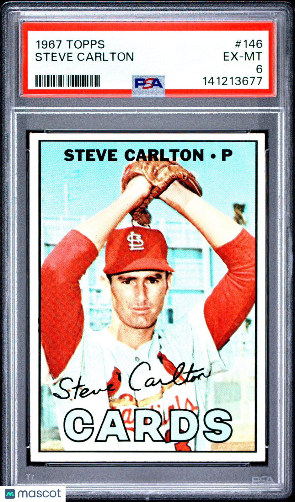 1967 Topps Steve Carlton #146 PSA 6
