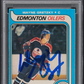 1979 O-Pee-Chee Wayne Gretzky #18 PSA 4 Auto 10