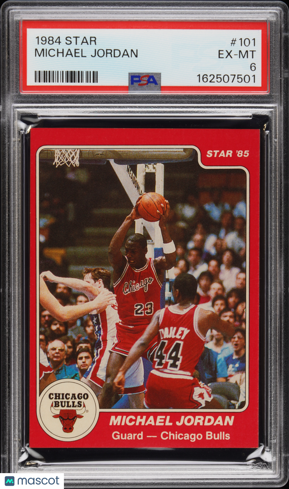 1984 Star Michael Jordan #101 PSA 6
