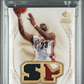 2008 SP Rookie Threads SP Threads LeBron James #T-LJ Patch PSA 8