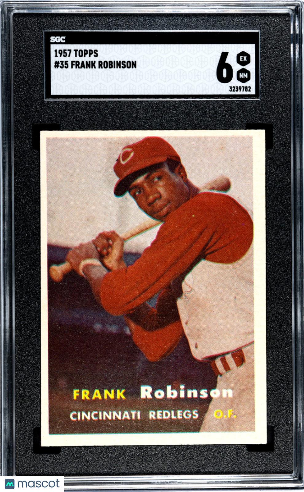 1957 Topps Frank Robinson #35 SGC 6