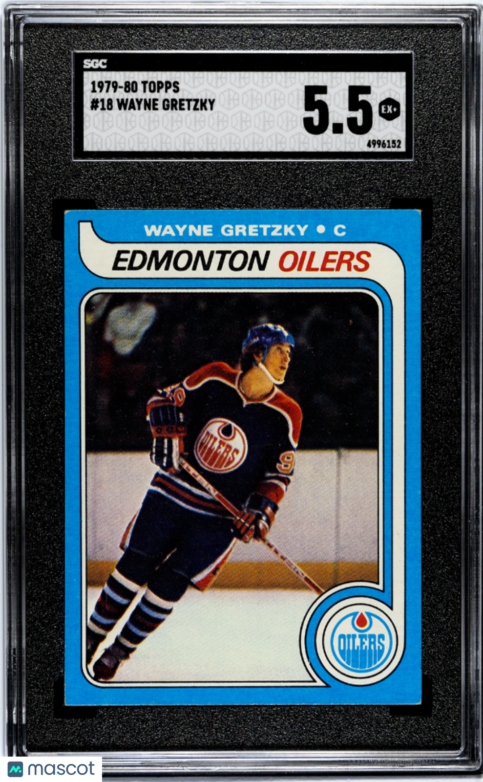 1979 Topps Wayne Gretzky #18 SGC 5.5