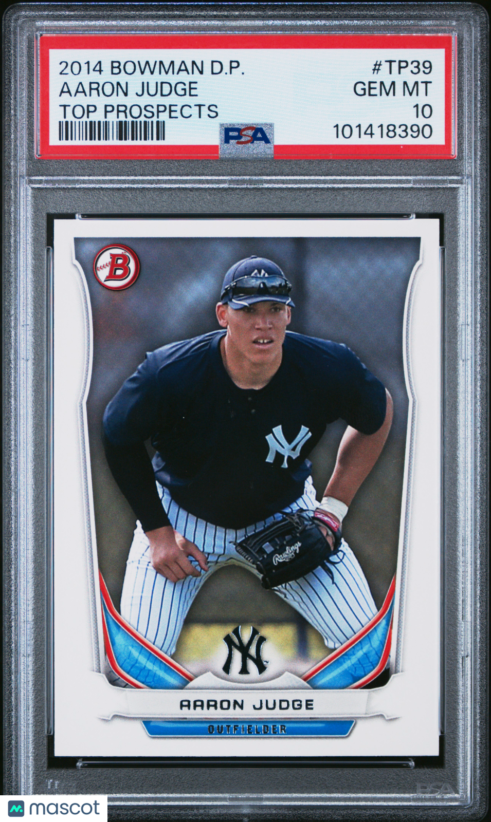 2014 Bowman Draft Picks Top Prospects Aaron Judge #TP39 PSA 10