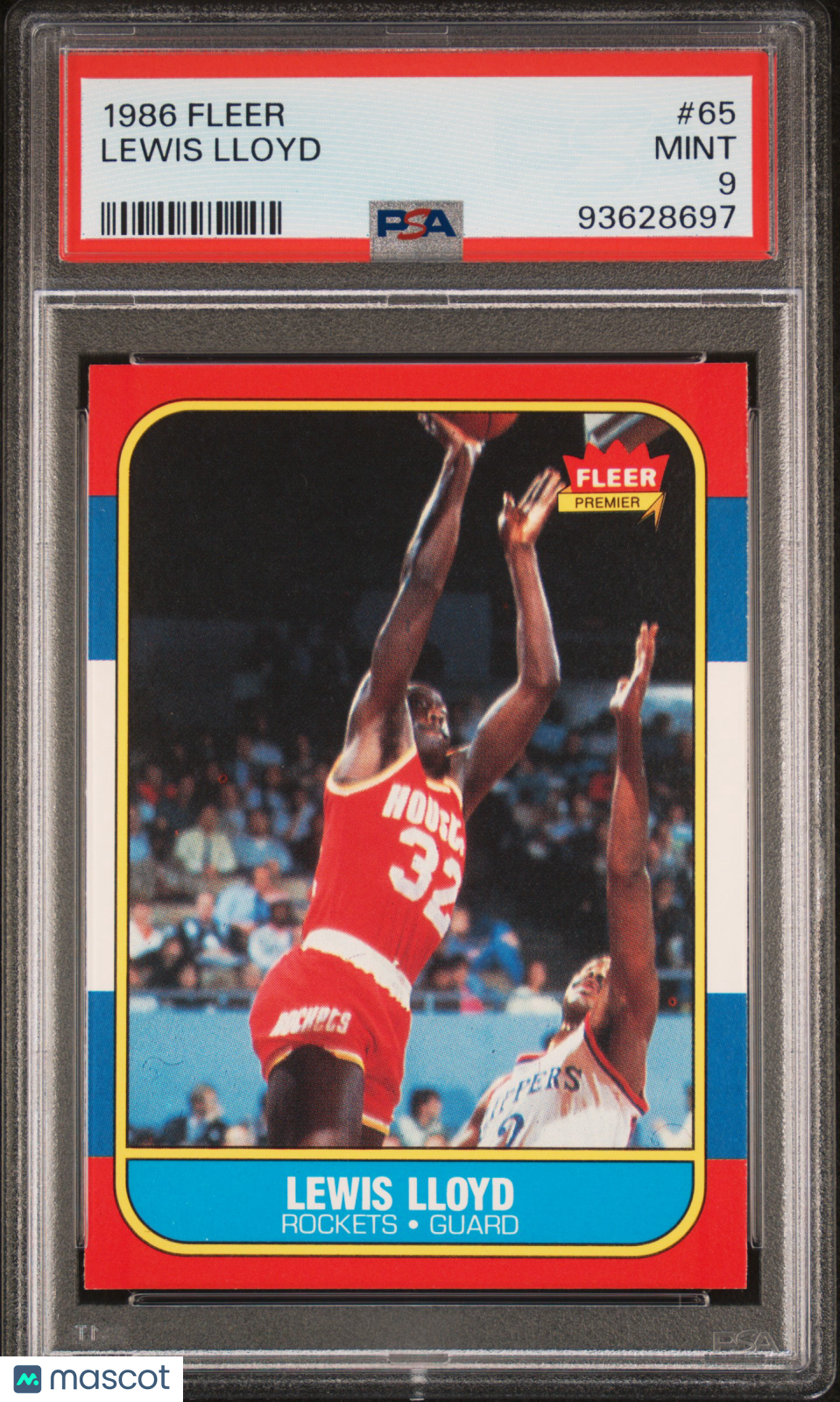 1986 Fleer Lewis Lloyd #65 PSA 9