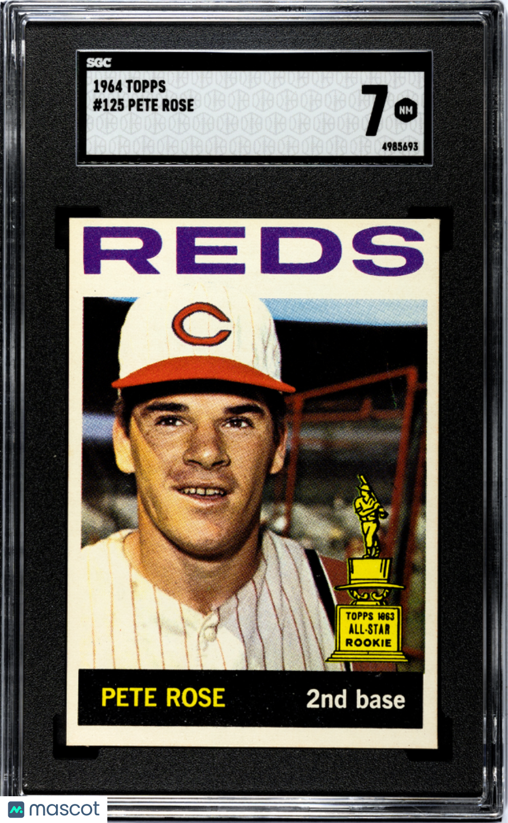 1964 Topps Pete Rose #125 SGC 7