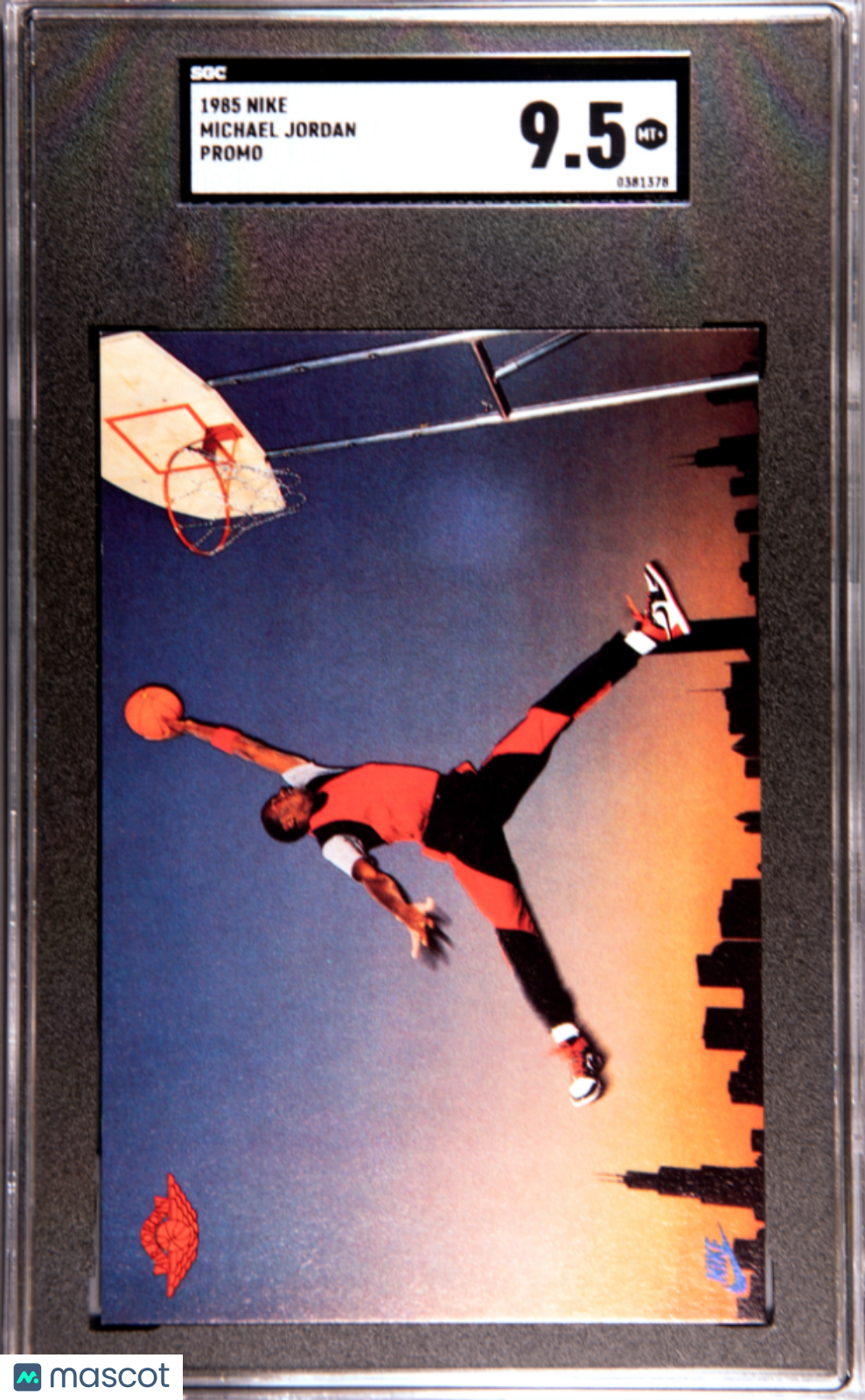 1985 Nike Michael Jordan Promo SGC 9.5