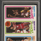 1980 Topps Scoring Leader Bird,Erving,Johnson PSA 8