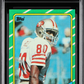 1986 Topps Jerry Rice #161 MBA 6 RC