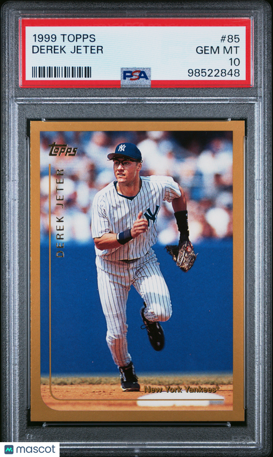 1999 Topps Derek Jeter #85 PSA 10