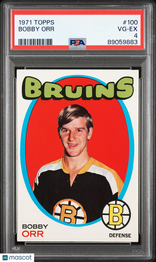 1971 Topps Bobby Orr #100 PSA 4