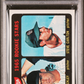 1965 Topps Cardinals Rookies #477 F. Ackley S. Carlton PSA 8