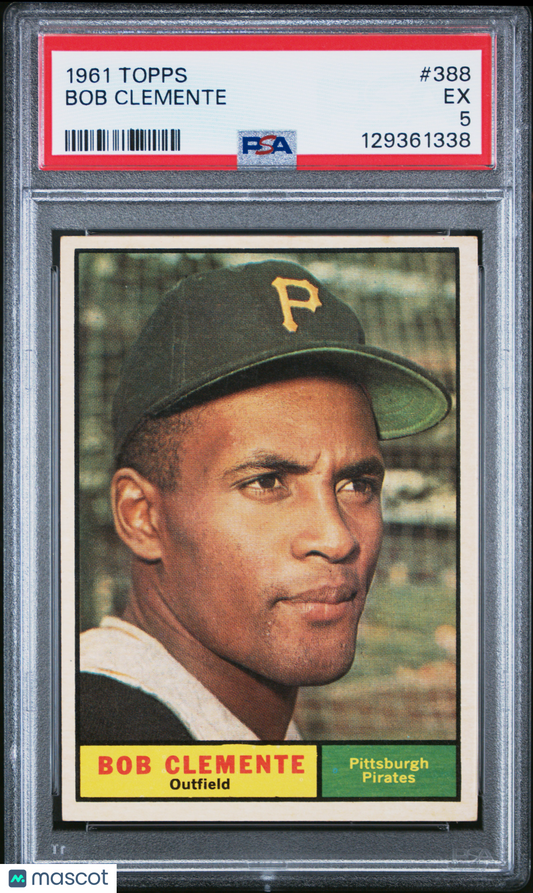 1961 Topps Bob Clemente #388 PSA 5
