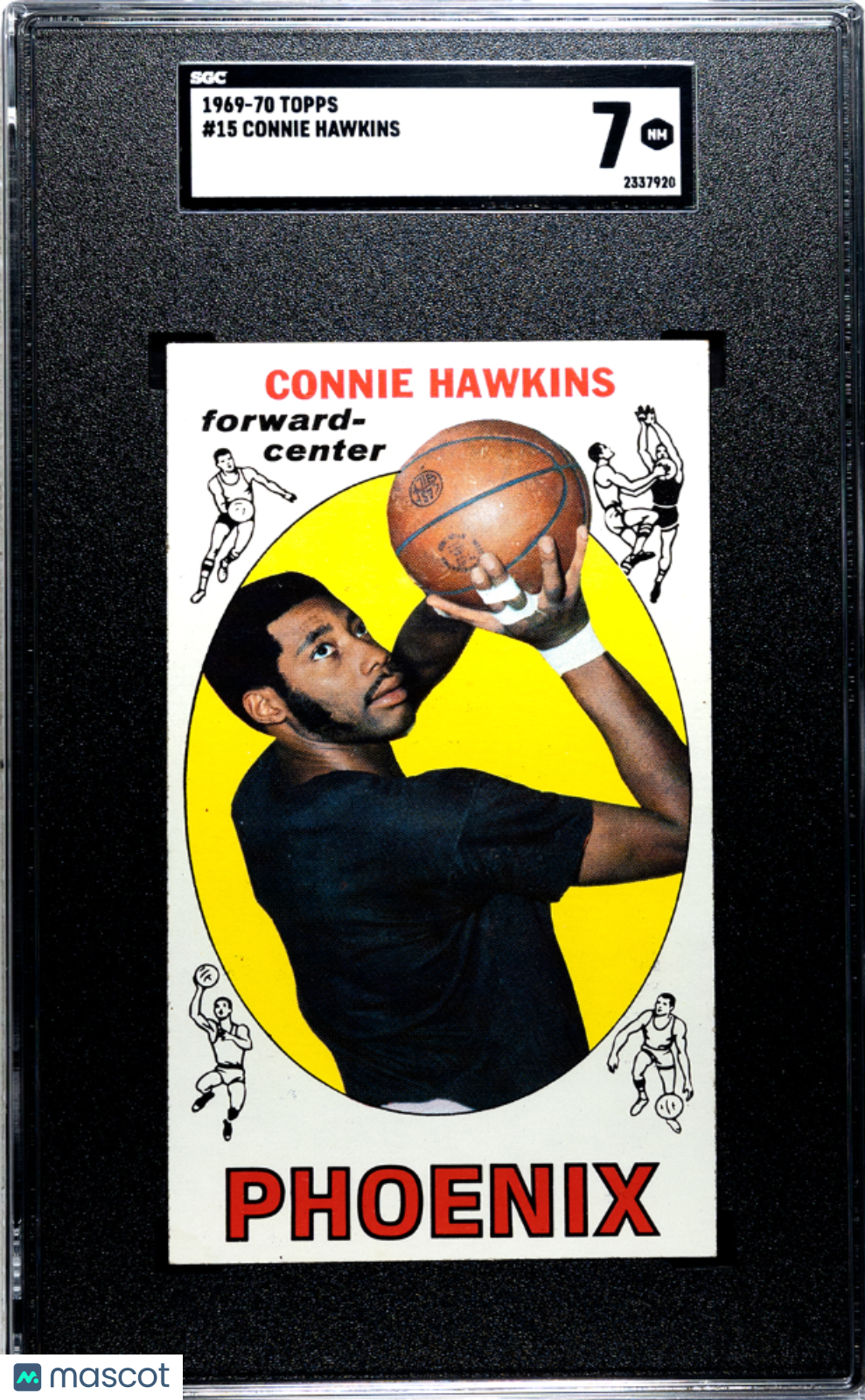 1969 Topps Connie Hawkins #15 SGC 7