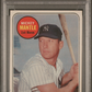 1969 Topps Mickey Mantle #500 Last Name In Yellow PSA 6