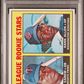 1967 Topps A. L. Rookies #569 R. Carew H. Allen PSA 8.5