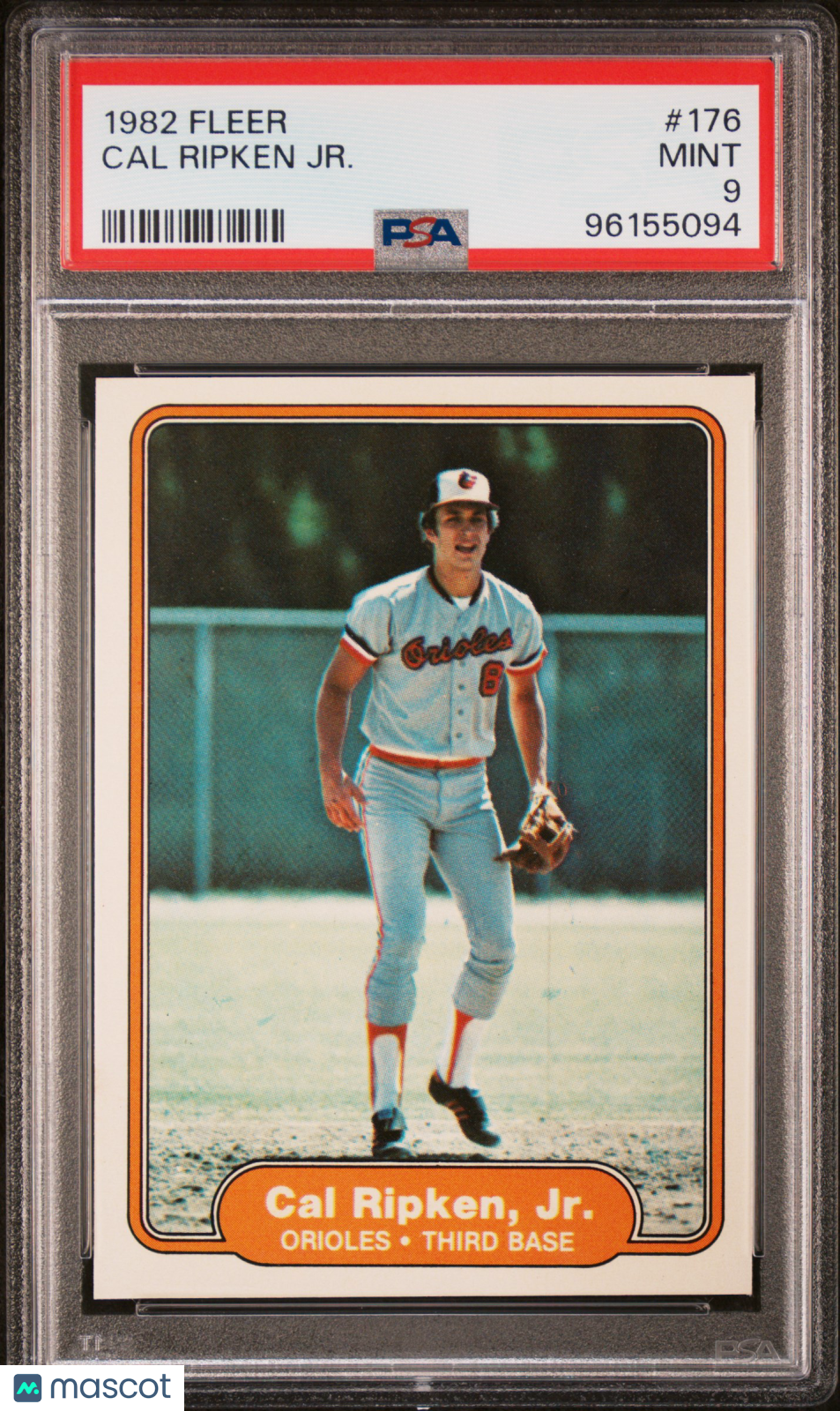 1982 Fleer Cal Ripken JR. #176 PSA 9