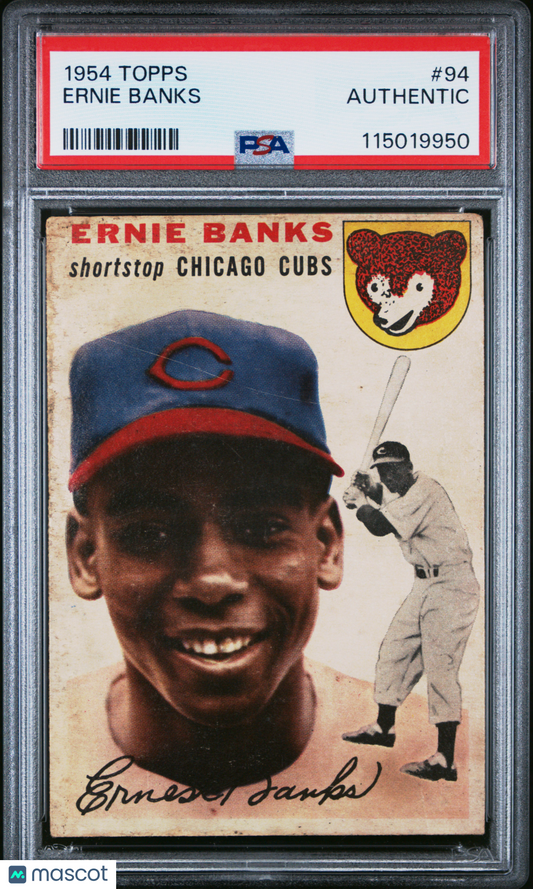 1954 Topps Ernie Banks #94 PSA A